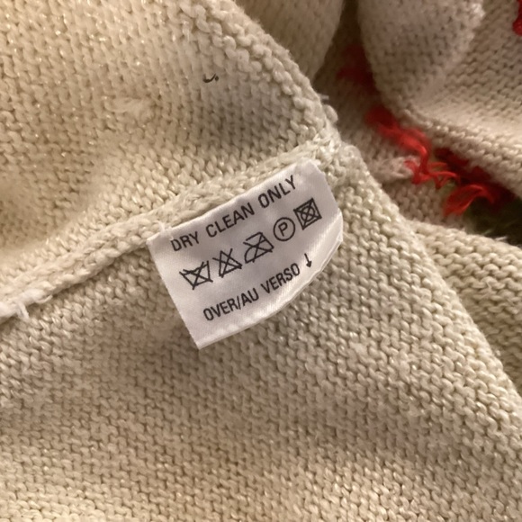 Liz Claiborne Embroidered Short Sleeve Sweater women’s size small - Picture 9 of 10